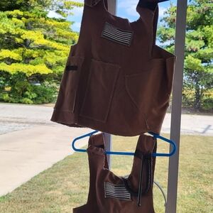 Kids Brown Tactical Vest